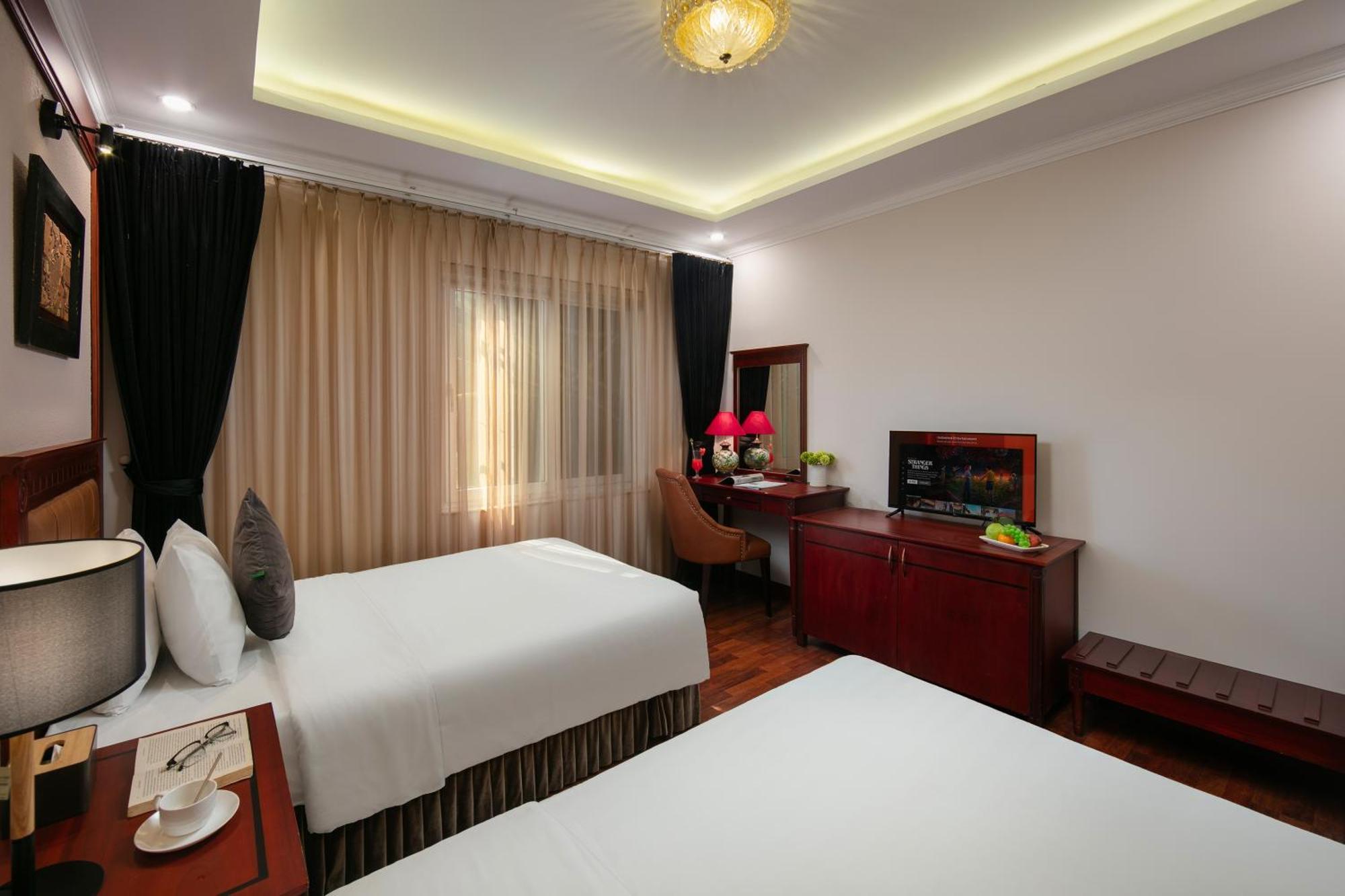 Bonjour D'An Nam Hotel Hanoi Exterior foto